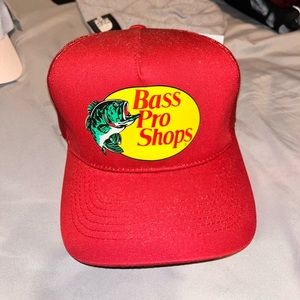Cardinal Red Bass Pro Shop Trucker Hat